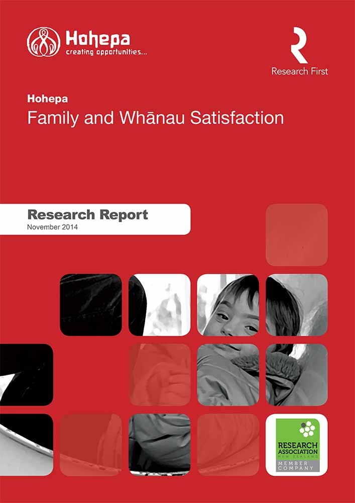 Hohepa Families Survey Results November 2014