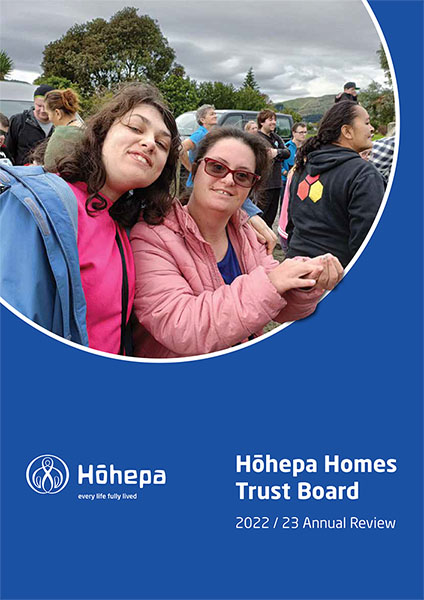 Hohepa Homes Trust Board Annual Review 2023