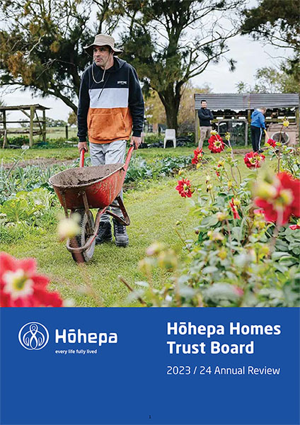 Hohepa Homes Trust Board Annual Review 2024