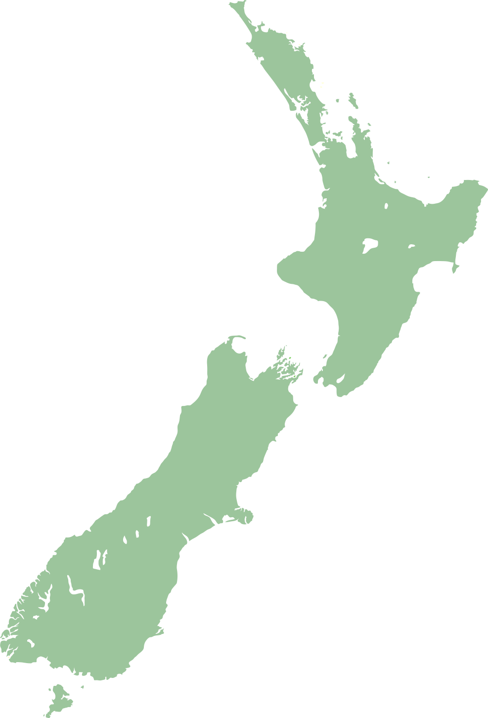 nz map green