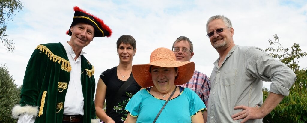 Hohepa staff at the Fair