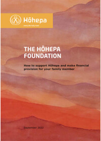 Hōhepa Foundation Families Handbook